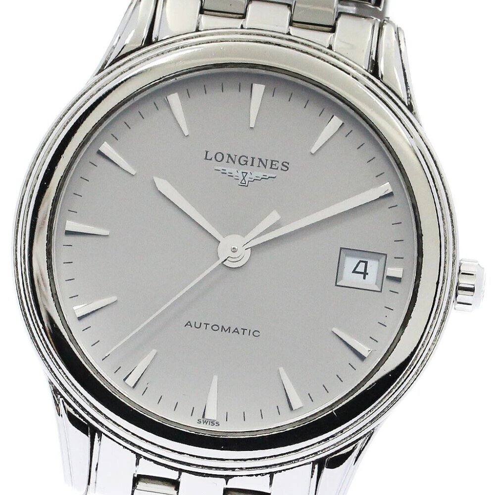 Longines Flagship Date Silver Dial Automatic Men'… - image 1